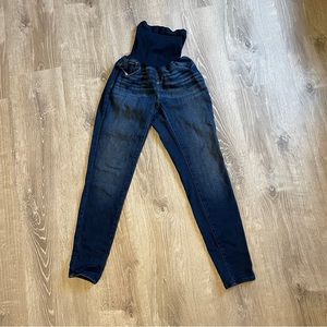 Maternity Medium / Dark Denim Jeans A Pea in the Pod